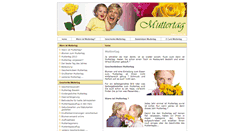 Desktop Screenshot of der-muttertag.net